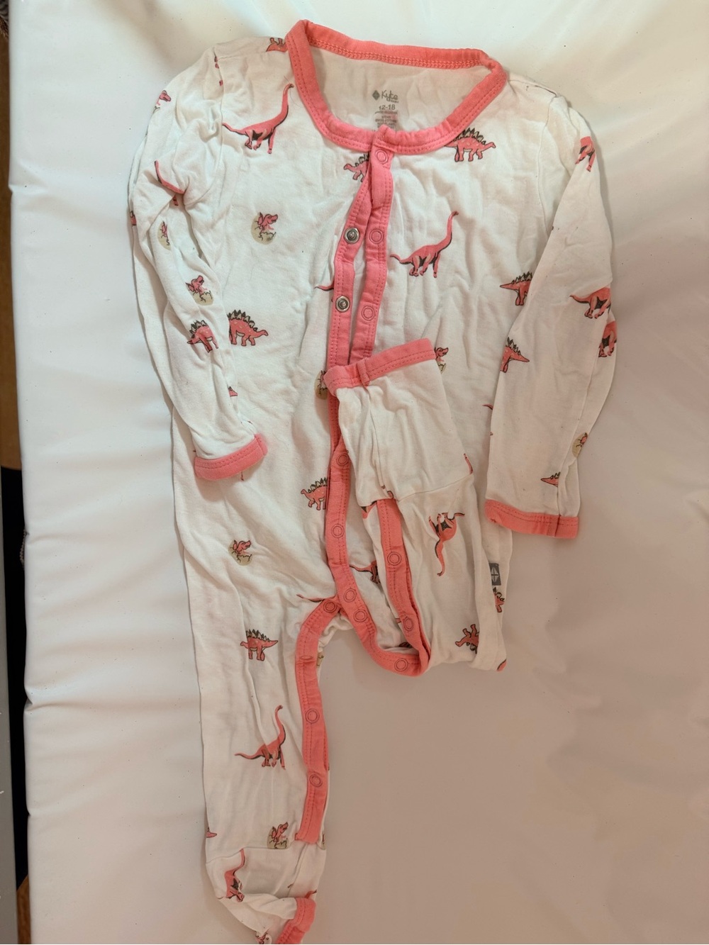 Kyte Baby Snap Dino Romper